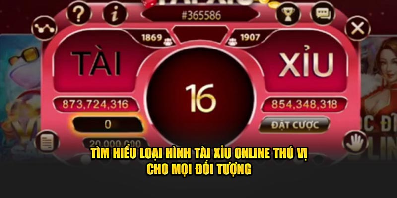 Loại hình tài xỉu online U888 thú vị